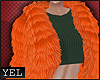 [YH] Andrea orange coat