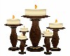  ANTIMATED 7 CANDLE SET