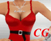(CG) Red Dress Fishnet