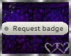 Request Badge - Unicorn