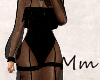 -Mm- Black Long Dress