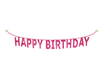 !E Pink Happy Birthday