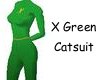 [txg] X Green Catsuit