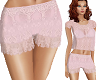 TF* Pink Lace Shorts