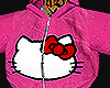 pink kitty hoodie~~