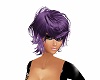 Purple rock hair short