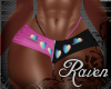 *R* Rainbow Heart Pink