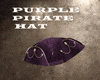 PURPLE PIRATE HAT