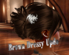 Brown Dressy Updo