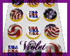 (V) Patriotic cookies