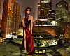 New York Red Gown