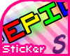 [<3] EPIC Sticker