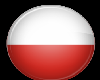 Poland Button Sticker