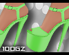|gz| simple green heels