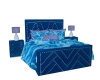 Idor Blue Bed Set