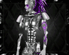 purple cyborg suit M