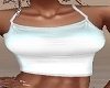 WHITE CROP TOP