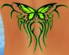 Tattoo Butterfly GreenMB