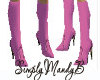 Pink Stiletto Boots