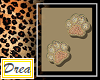 Cheetah Paw Earrings