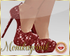 GLITTER GLAM SHOES (RED)