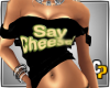 *cp*Say Cheese Crop Top