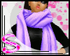 $ Sweater & Scarf purple