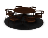 Dining Table Round dark