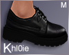 K black shoes M