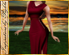 I~Cowl Gown Burgundy