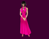 [SL] Cowl Dress Hot Pink