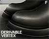 Black Leather Boots F