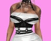 White latex dress+tattoo