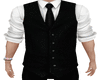 Waiter butler shirt tie
