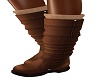 Fall Boots w/socks/brown