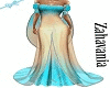 𝓩- Teal Medievil Gown