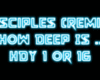 Disciples - How Deep Is