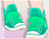 ❄ Green Bulma Shoes