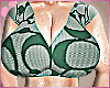 Busty Green Print
