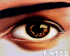 [T] brown eyes.