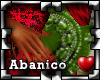!P Abanico Flamenco Verd
