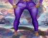Purple Leather Pants