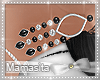 [M]Black Earrings