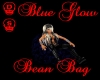 Blue Glow Bean Bag