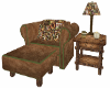 Cabin Chair/Ottoman