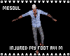 Injured My Foot Avi M