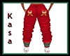 KIDS Red Reindeer Jeans