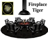 Fireplace Tiger