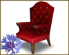 Chair Red Choc Cabin