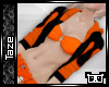 -T- Orange Drip Sweater